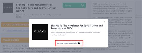 gucci promo code au|gucci voucher code.